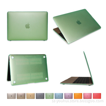 Hot sales slim Ultra thin durable plastic matt smart cover case for macbook retina case 12.1"